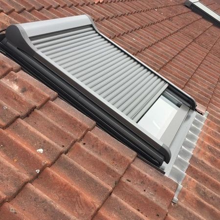 Montiertes Dachfenster - Seite