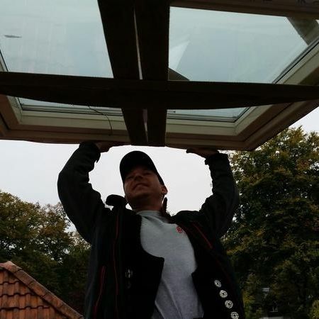 Montage eines Dachfensters